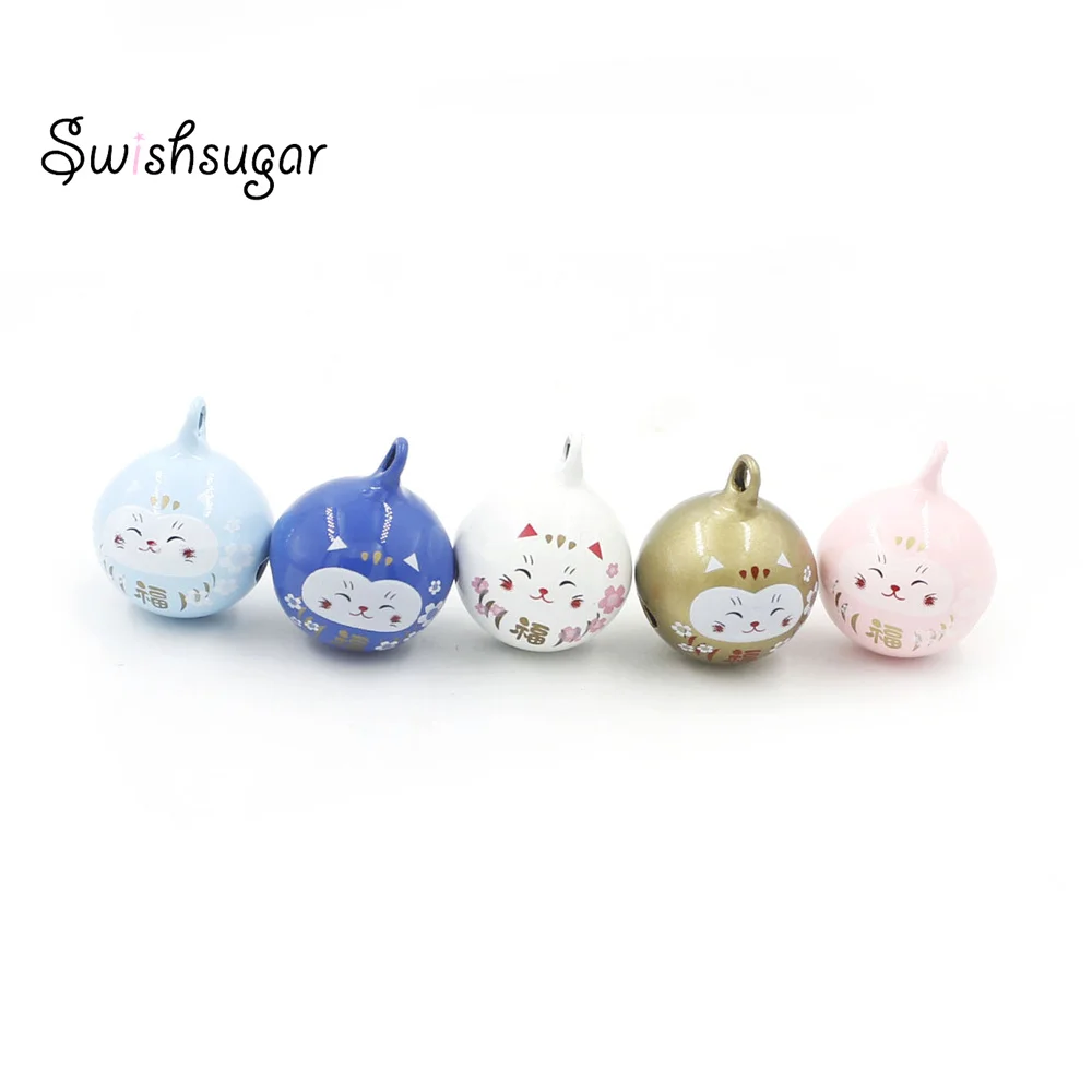 Hundred Kinds Cartoon Copper Bell Charms Holiday Birthday Festival Christmas Tree Decoration DIY Crafts Accessories Pendants