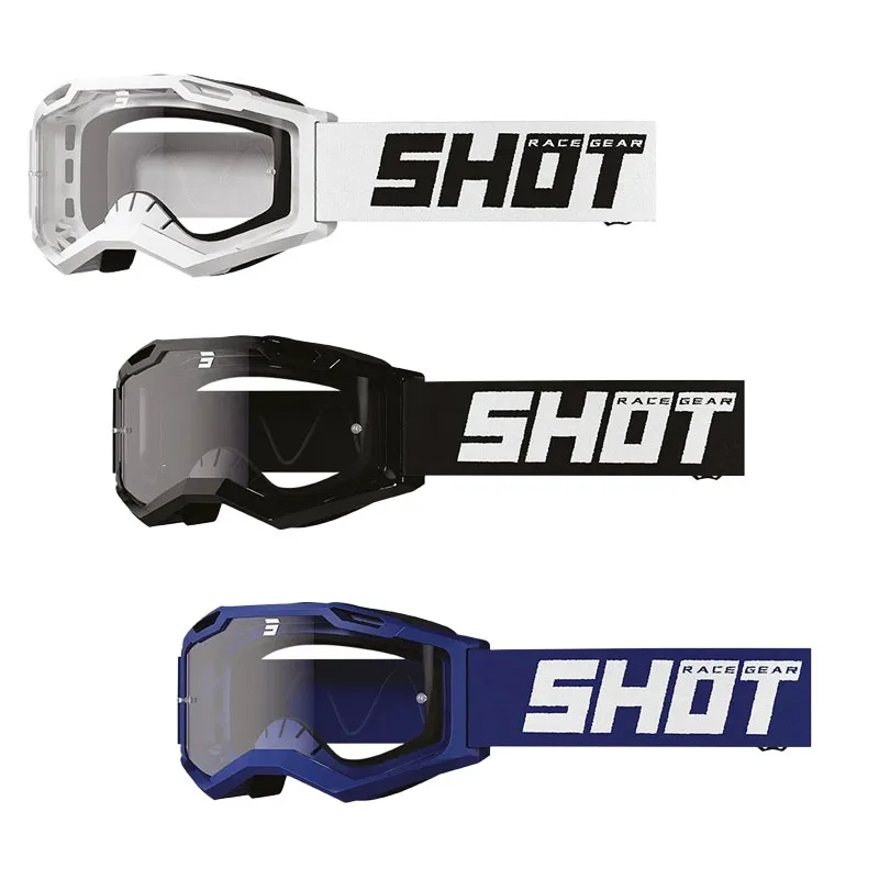 

SHOT Motorcycle Glasses Goggles Motocross Goggles Helmet MX Moto Dirt Bike ATV Ski Outdoor Sports Glass Scooter Googles Mask