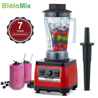 【7 years warranty 】 BPA Free Heavy Duty Commercial Grade Blender Professional Juicer Ice Smoothies Peak 2200W