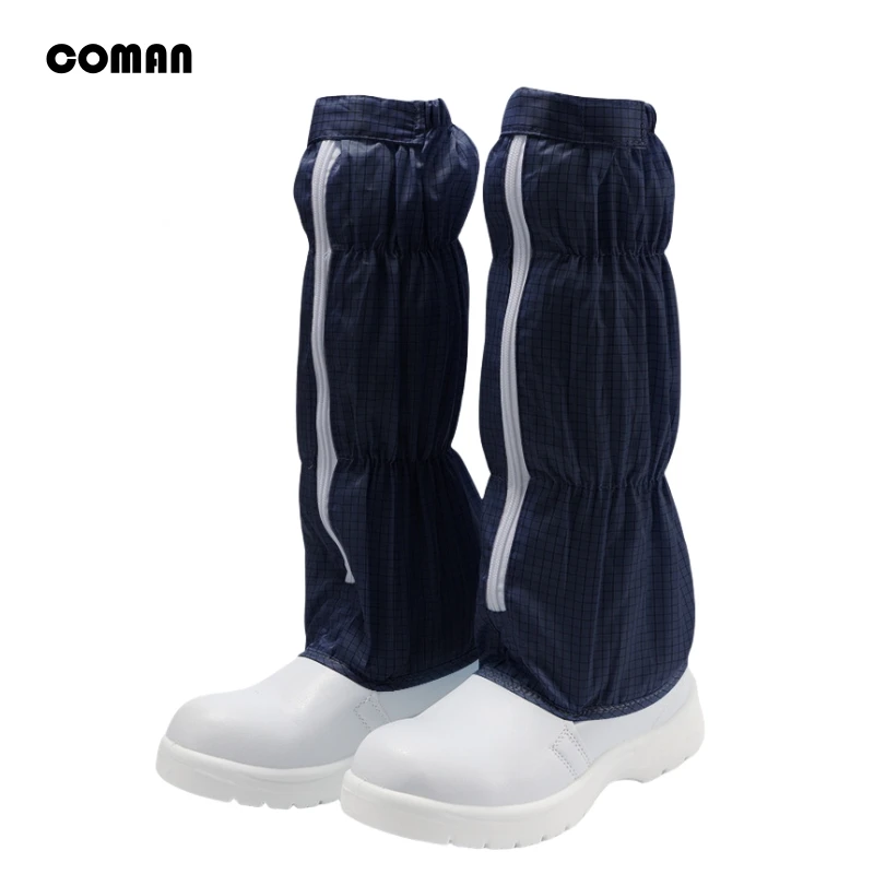 

Anti static Shoe toe wrapped in steel Shoes Food Factory laboratory Engineering Safety High Tube Labor Protection Shoes