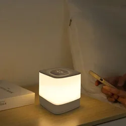 Charged touch small night light bedroom sleep warm light atmosphere light ultra long endurance night with sleep desk/table lamp