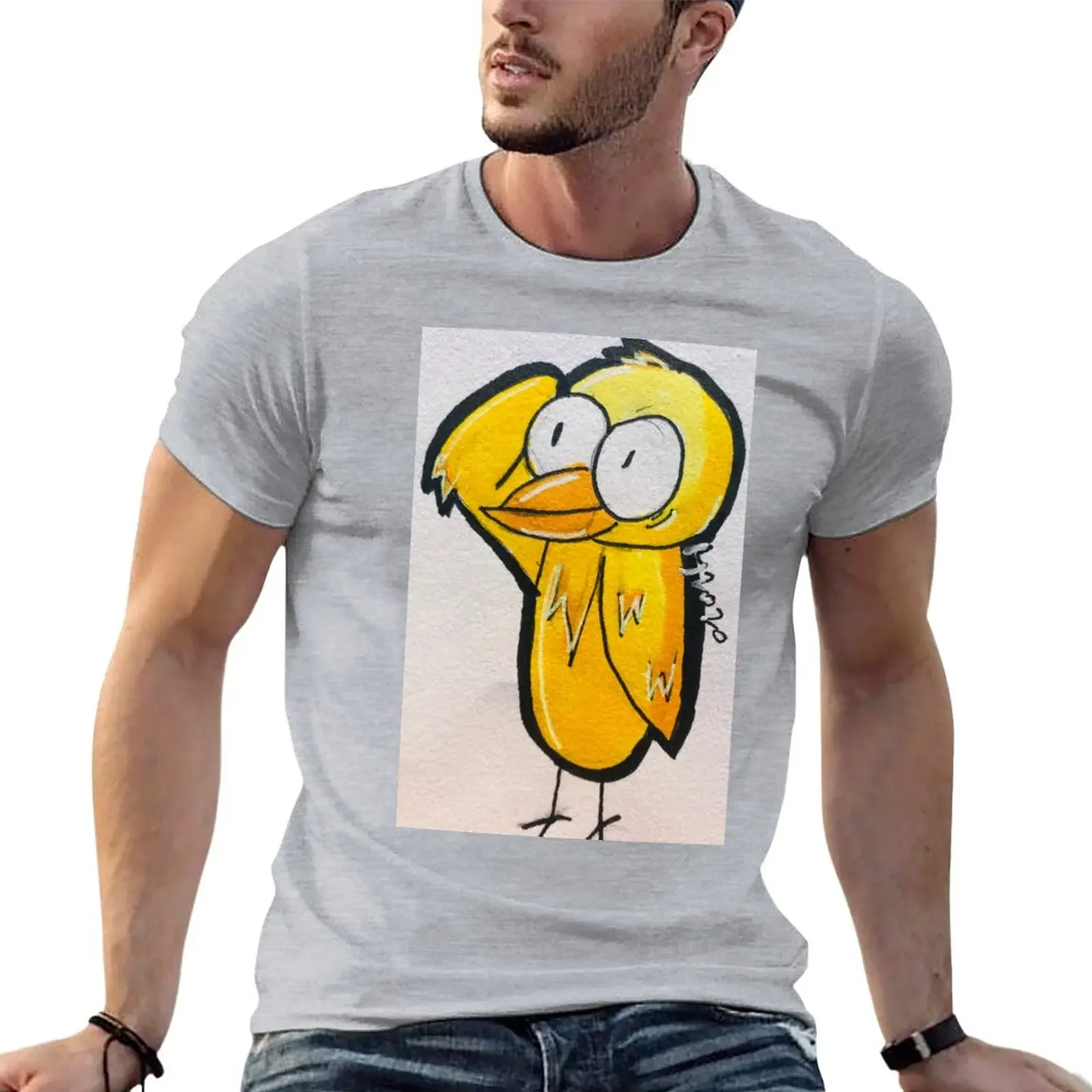 

Saluting Chicken T-Shirt customs design your own korean fashion funny t shirts for men