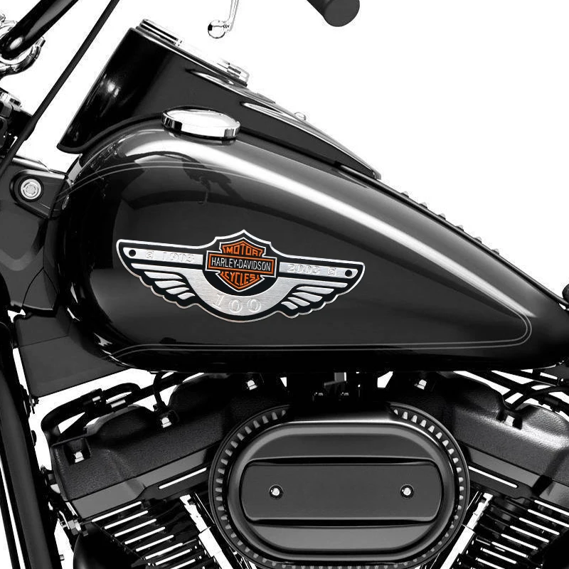 Metal Decorative Logo Motorcycle Car Stickers for Harley Davidson Flight Show Wing Car Sticker Badge image 6