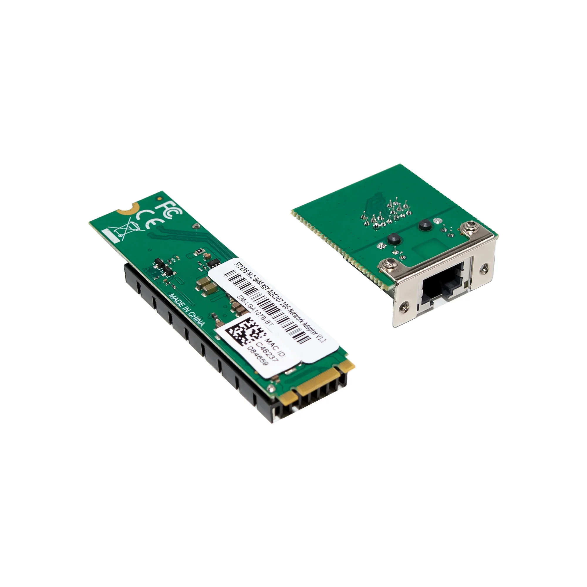 SUNWEIT ST7515 M.2 B+M KEY AQC107S 10GbE RJ45 Server NIC