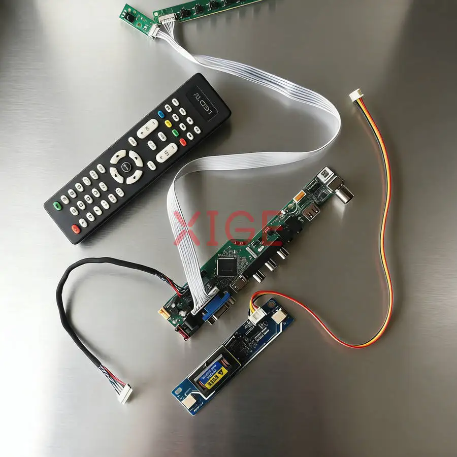 

For LTM230HT02 M215H1 M216H1 CLAA215FA03 Matrix Controller Drive Board Kit 2CCFL 1920x1080 HDMI+VGA+AV+USB LVDS 30-Pin 1920*1080