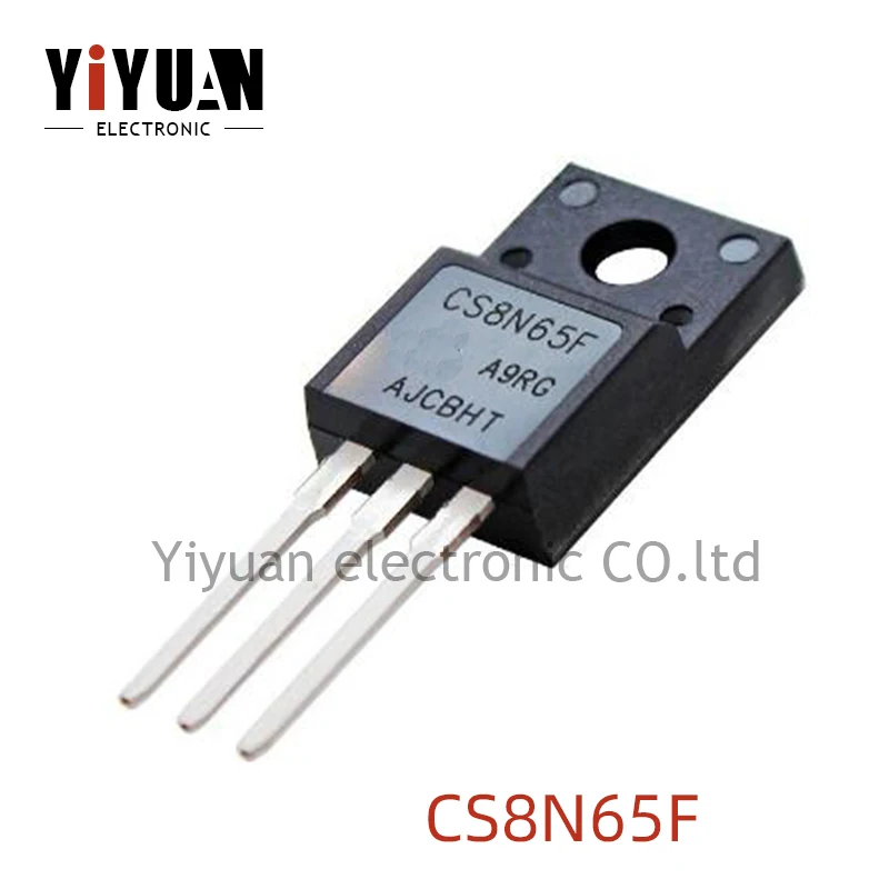 10PCS NEW CS8N65FA9H CS8N65F TO-220F Field-effect transistor