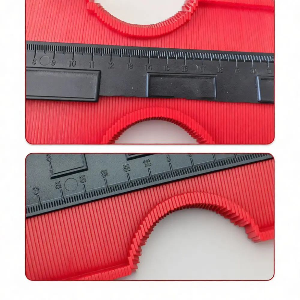 Contour Gauge Duplicator Profile Measuring Tool Instant Template For Flooring Laminate Woodworking Metal Work Precision
