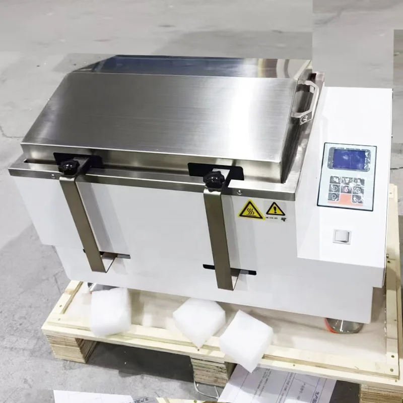 30~300rpm constant temperature oscillating water bath with RT+5~100 °C laboratory LCD display bath