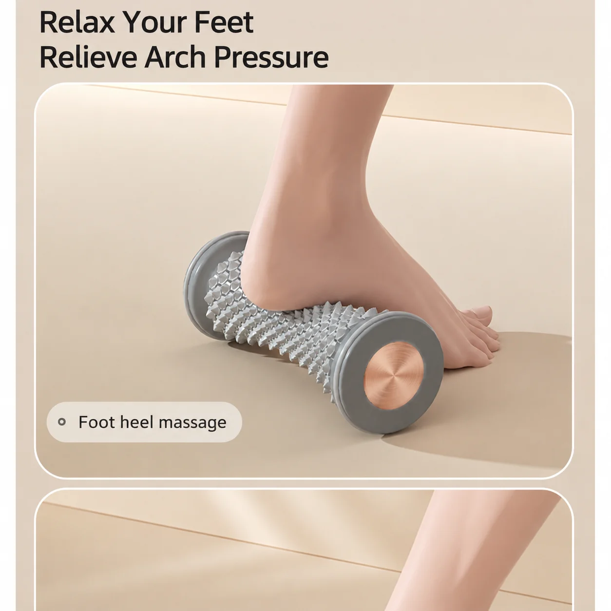 Voet massage roller voor fascia en spierontspanning_voghion.com