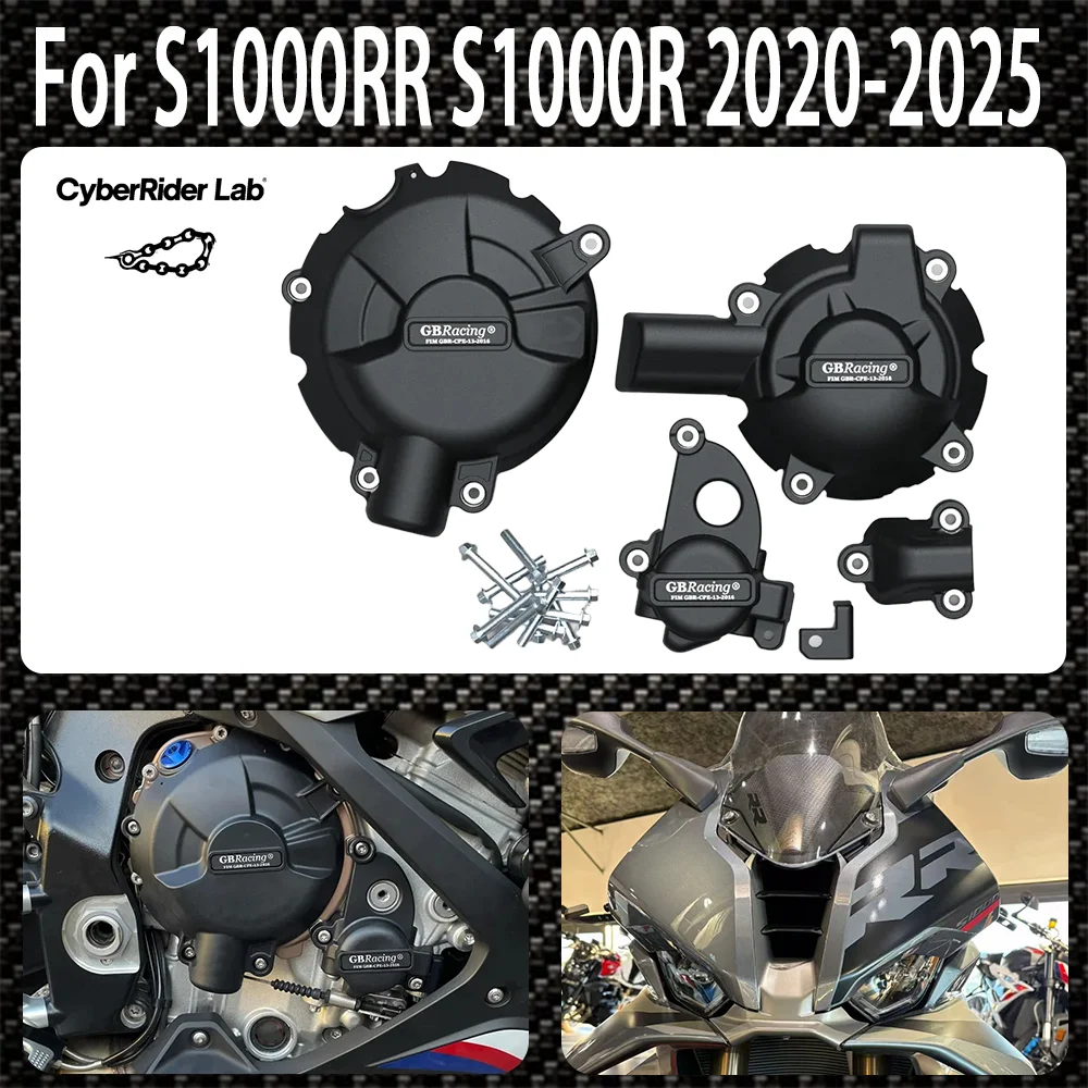 

S1000 RR 2025 Motorcycle Engine cover protection cover For BMW S1000RR S1000R 2025 2020-2024 S1000 R Drop protection device
