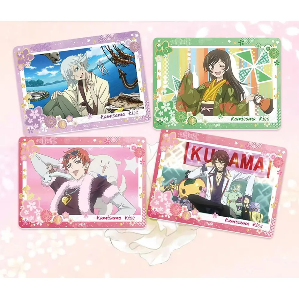 Tarjetas de colección genuinas de VANCARD'S Kamisama Hajimemashita, tarjetas de diseño de pintura de pantalla clásica Retro de Anime Tomoe Nanami, regalo para niños