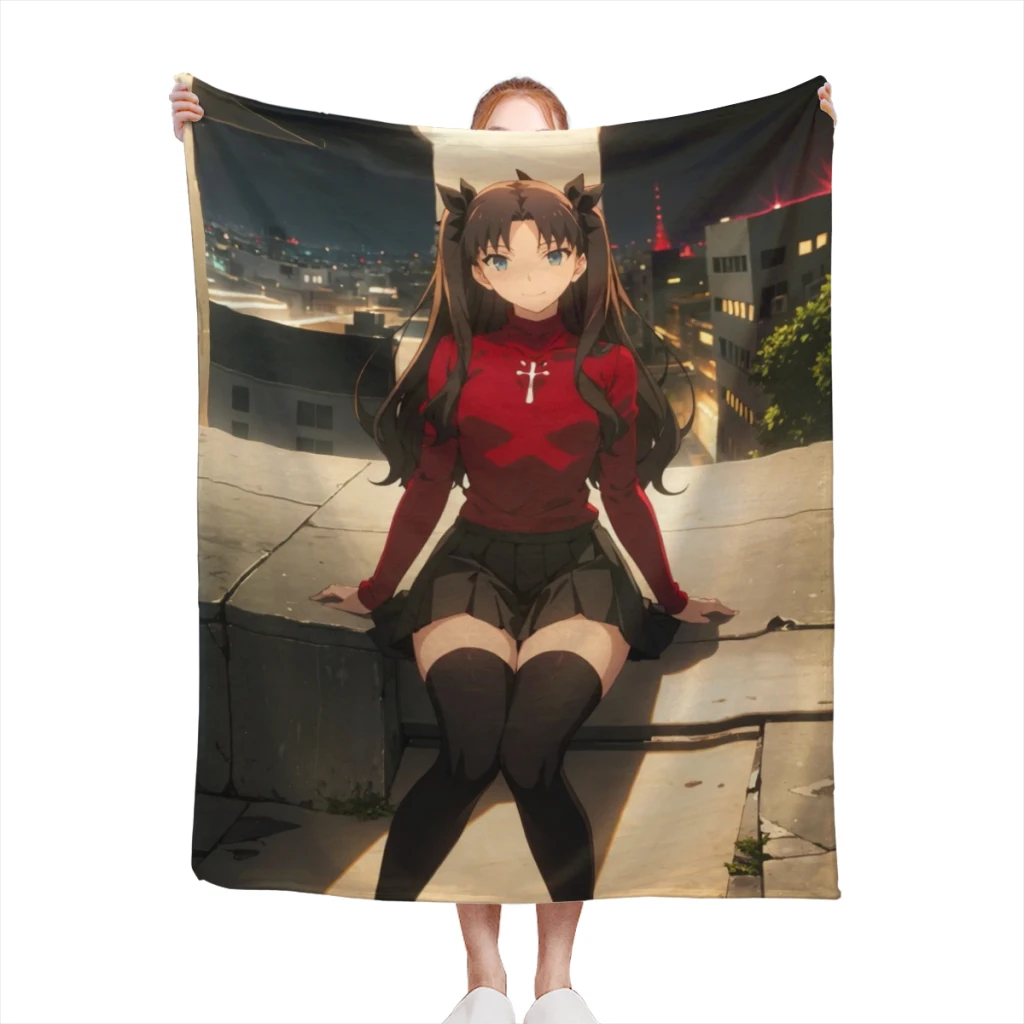 Fate/Stay Night Comfortable Flanne Blanket Fluffy Soft Bedroom Decor Sofa Blankets Comforter Home and Decoration