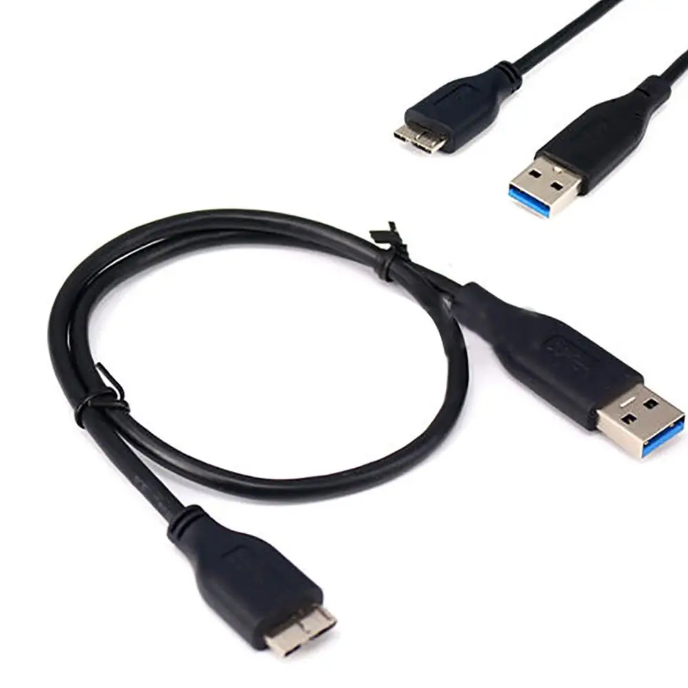 HDD Cable Mobile Hard Disk Data Transfer Adapter Cord Micro B USB 3.0 Cable Data Sync Cable Cord Hard Drive Cable HDD Data Wire view 5