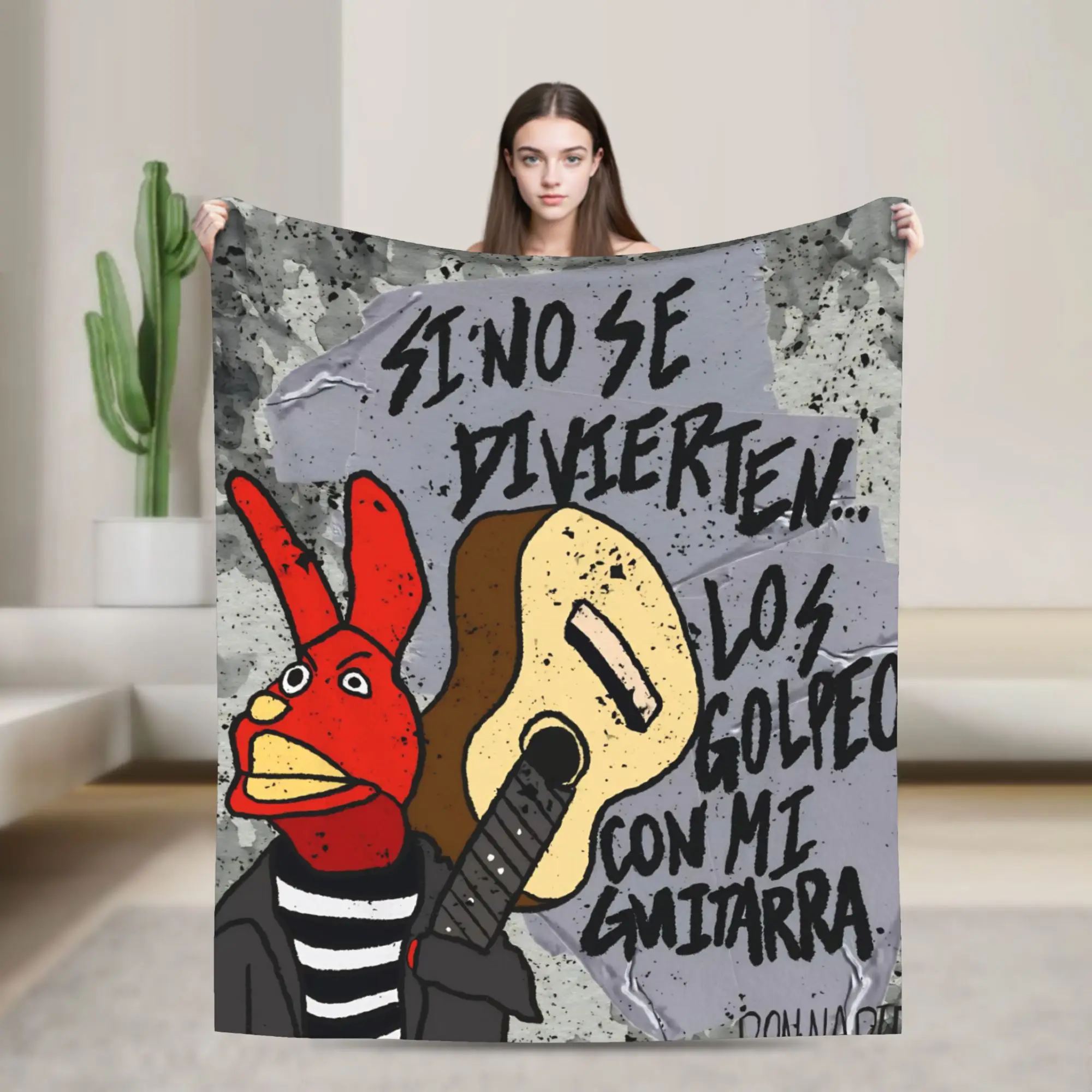 Mantas súper suaves para pícnic, 31 Minutos Juan Carlos Bodoque, colchas de franela para decoración del hogar, funda divertida para sofá cama