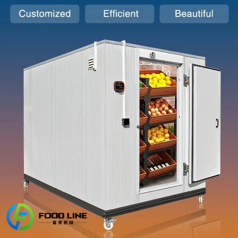 Customized Easy Operation Cold Storage Room Simple Control Panel Intelligent Temperature Adjustment For Workers Beginners