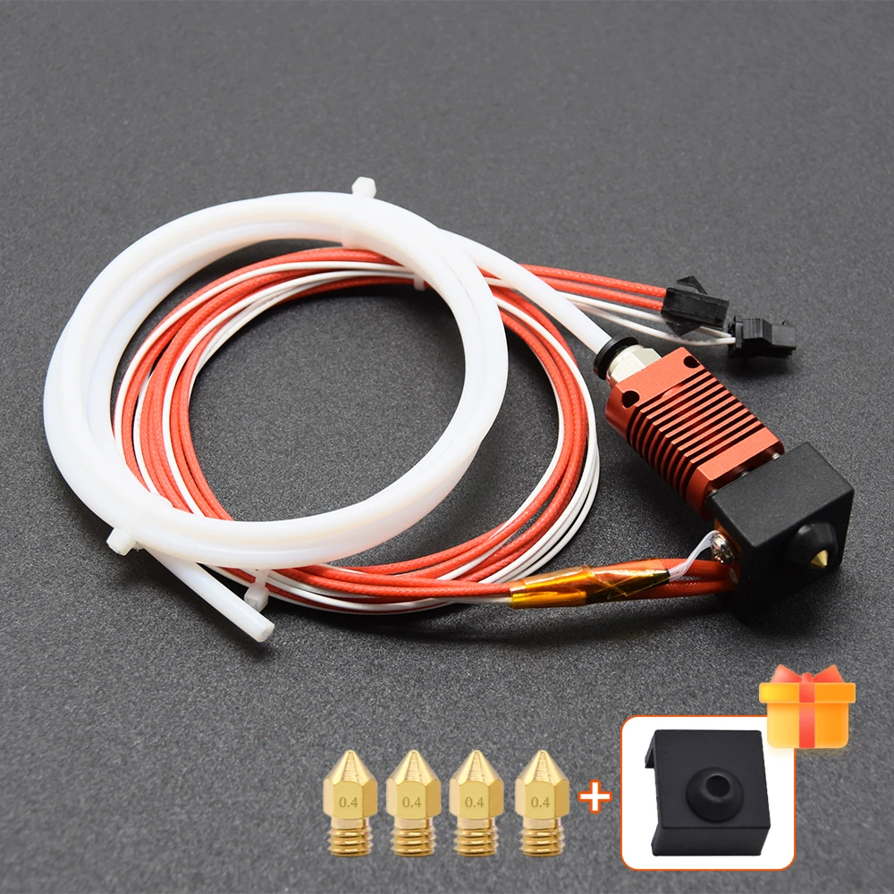 3D Gemonteerd CR-10S Pro Extruder J-Head Hotend Kit 0.4Mm Nozzzle 100K Ohm Thermistor Voor Creality CR-10S pro/CR-10S Pro V2