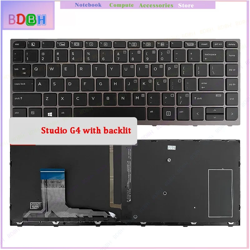 New Original Laptop Keyboard For HP ZBook Studio G3 G4 G5 ZBook Studio G7 G8