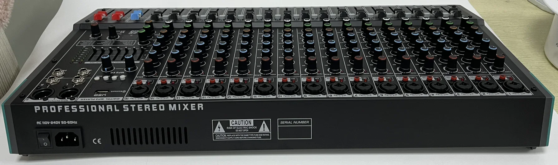 Professional 16 Channel Dj Professional Audio Digital Mixer Mixing Console