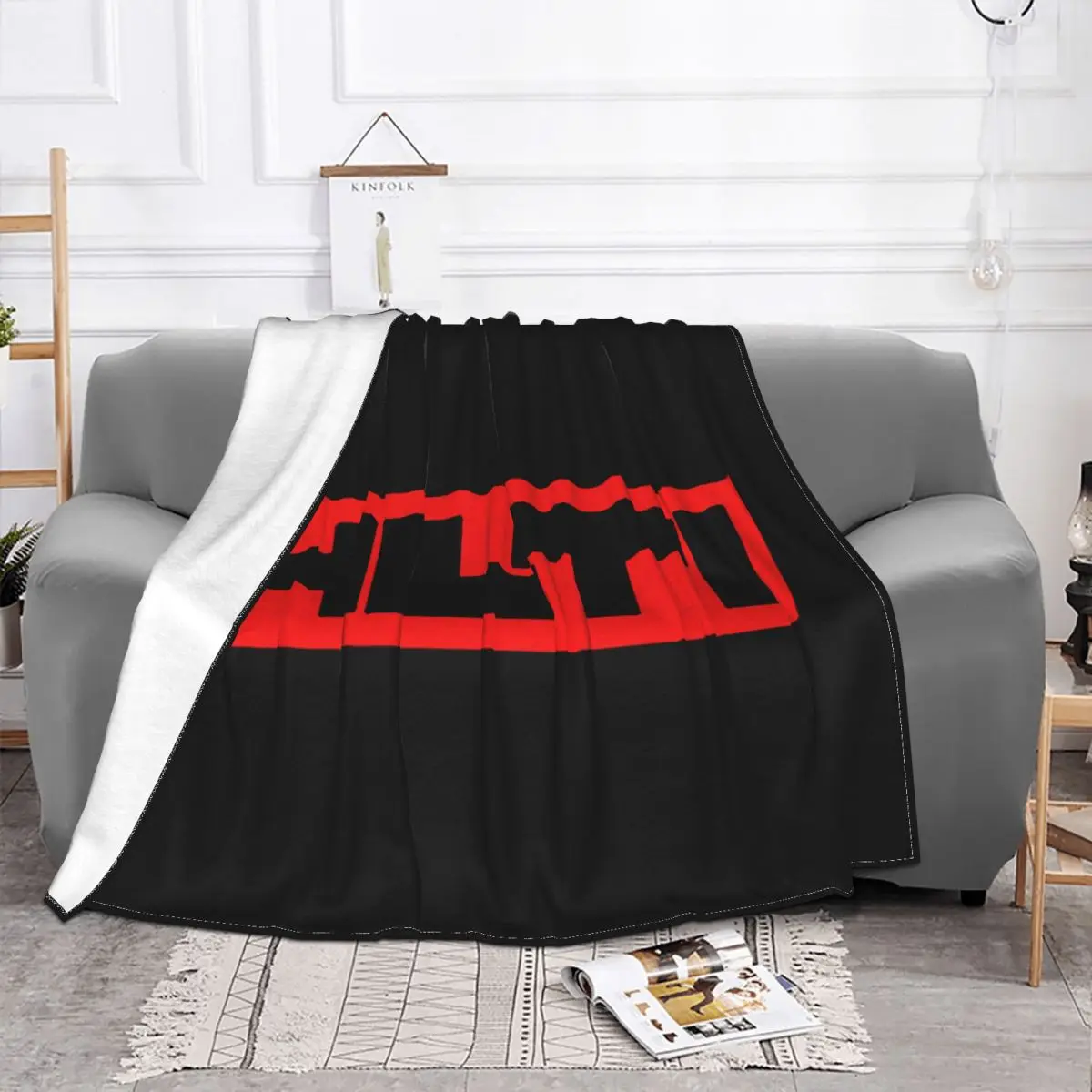 2017 New Fashion Man Hilti Machine Logo White Men T Science Unique Girl Surprise Chinese Style Printing Mens Throw Blanket