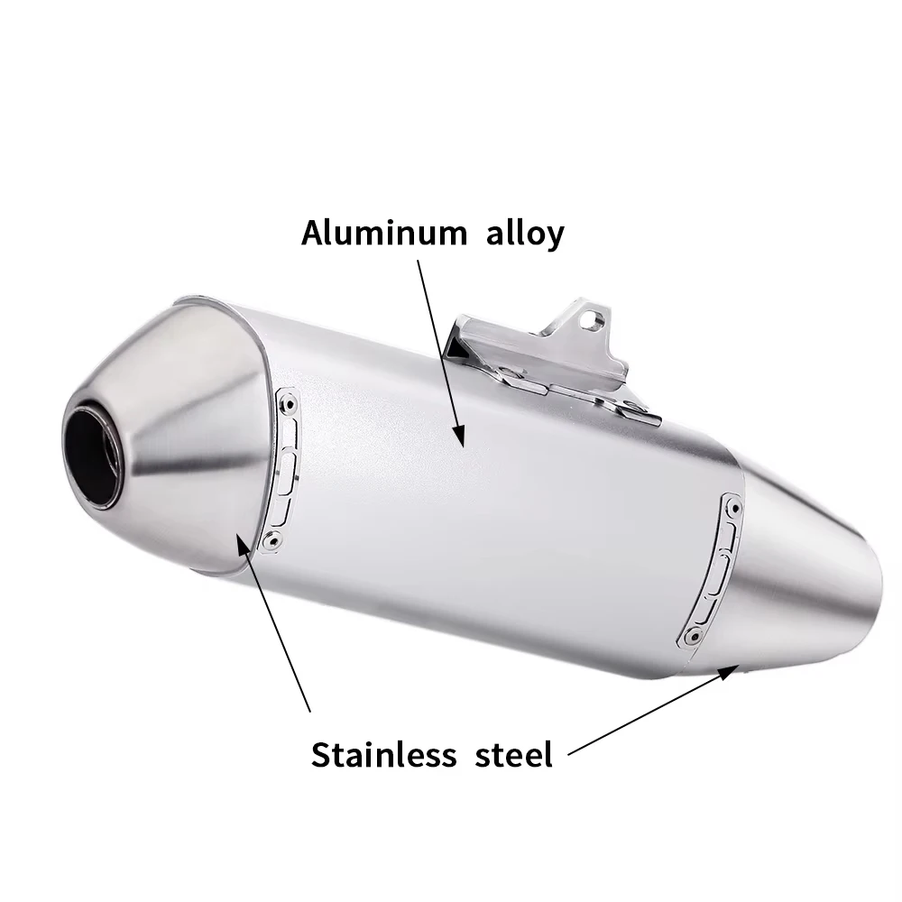 New 51mm exhaust pipes motorcycle FMF 4T Escape Moto Dirt Bike Scooter Motocross Universal for KTM EXC RC390 CRF150 EXC WR450 - view 2