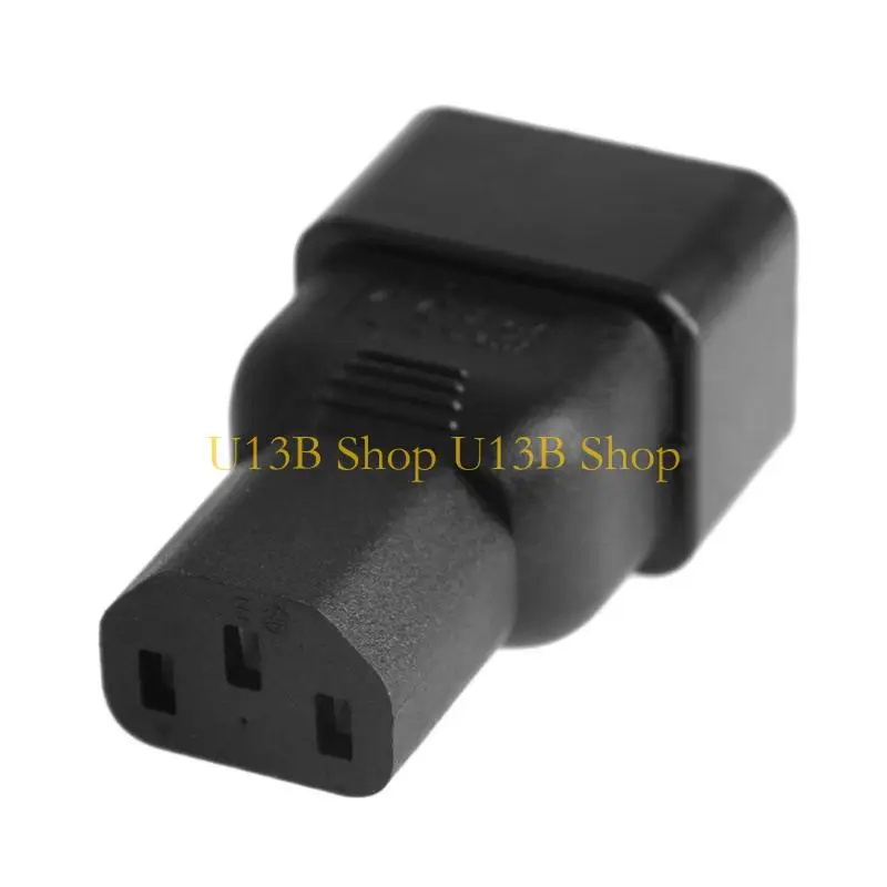 

U13B 1PC IEC 320 3 -PIN C13 Женский до C20 Мужчина -адаптер штекер