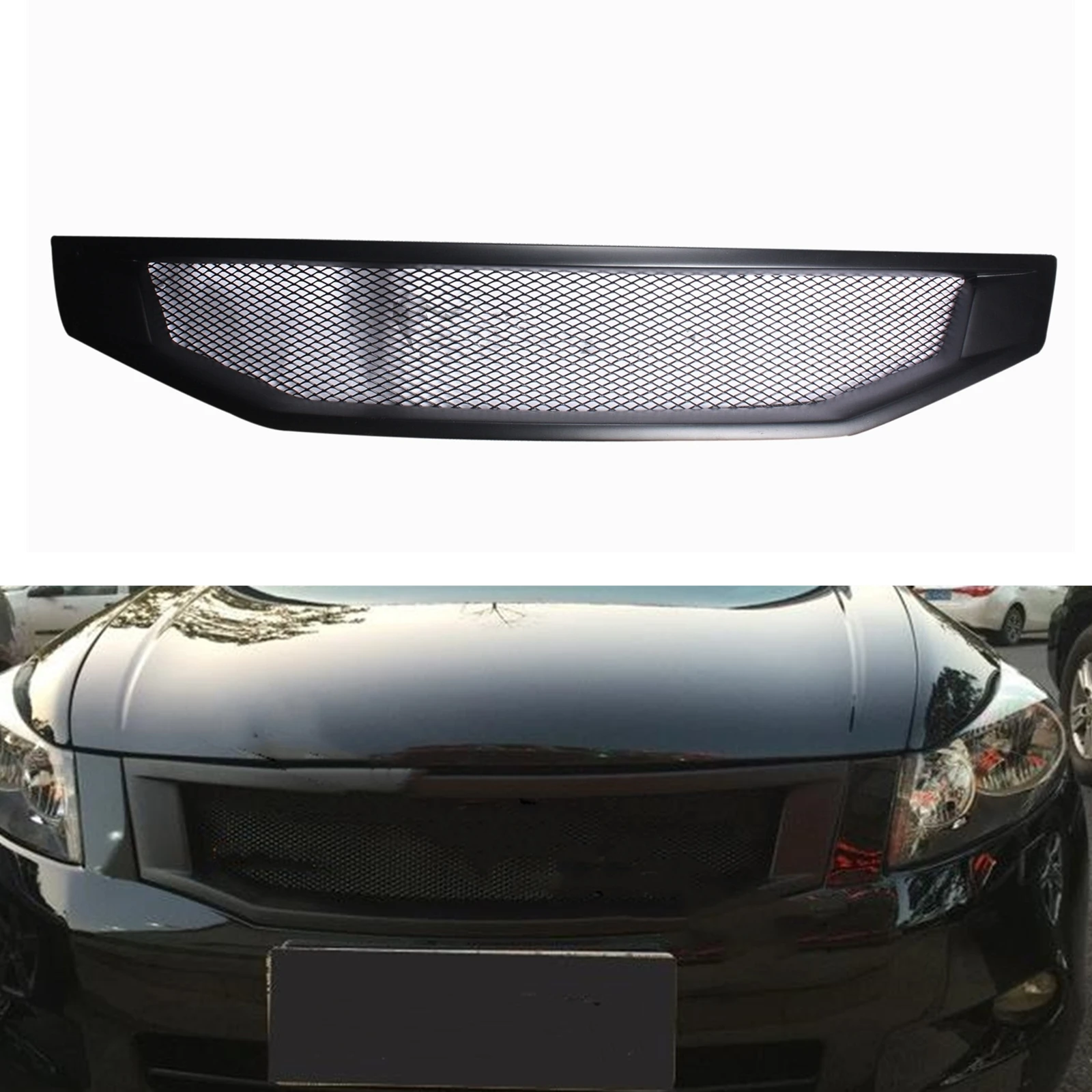 

Передняя решетка для автомобиля, верхний бампер для Honda Accord Sedan 2008 2009