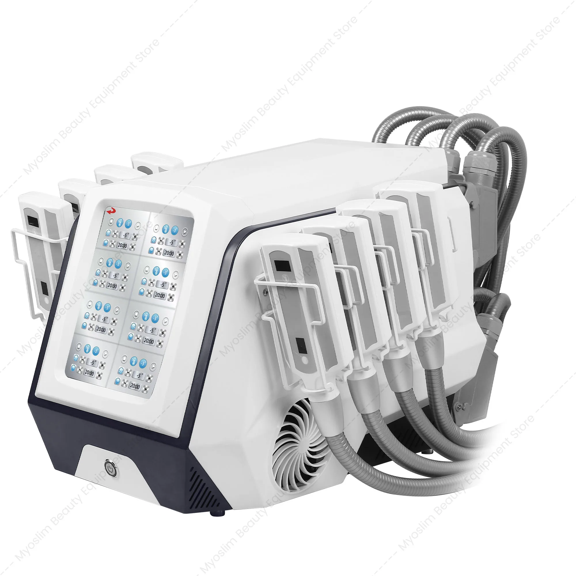 8 Pads Portable Sculpture Board Non‑vacuum Beauty Device Body Slimming Cellulite Reduction Body Sculpting Machine For Profession