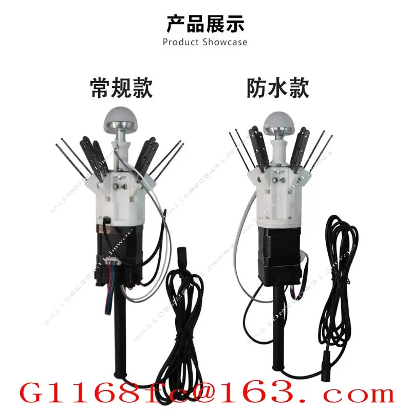 Mechanical Petal Opener Electric Mechanical Flower Simulation Opening and Closing Device DIY Petal Prop