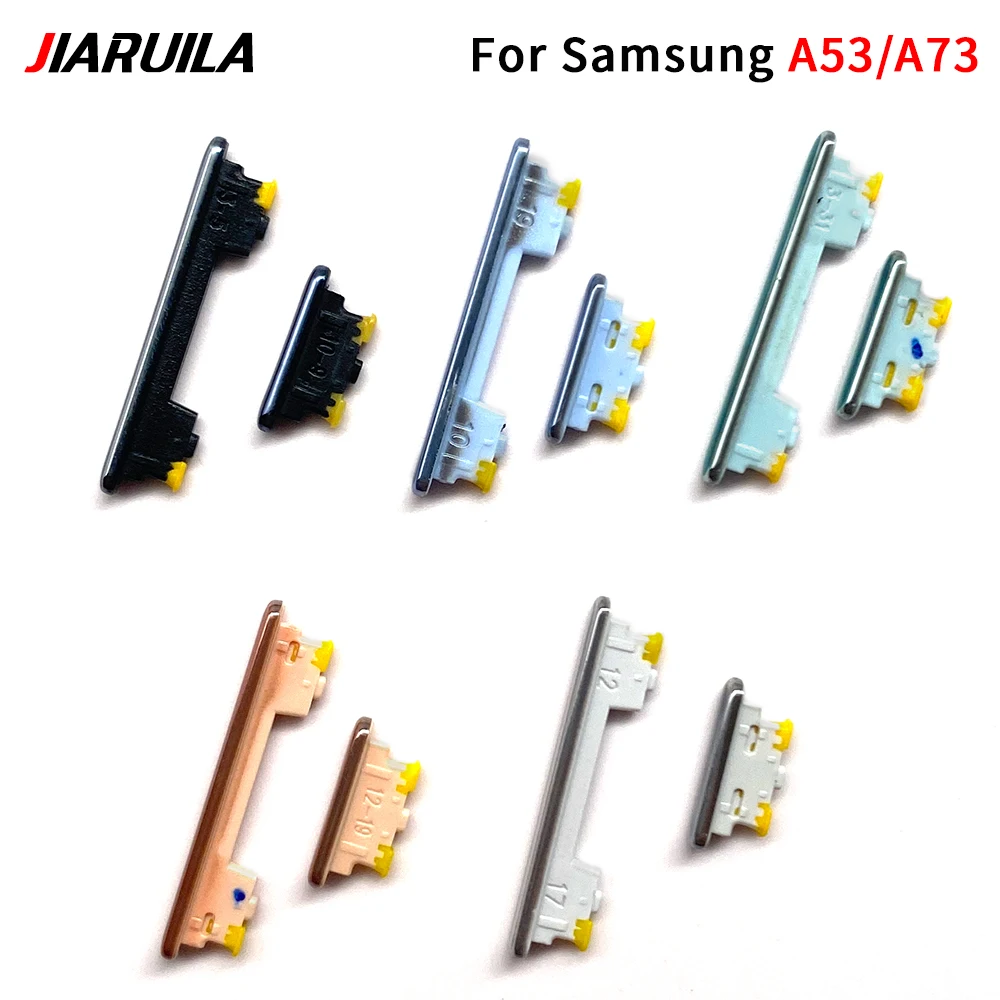 NEW Side Volume Button + Power ON / OFF Buttton Key Set Replacement Parts For Samsung A33 5G A336B A34 A35 A53 A73