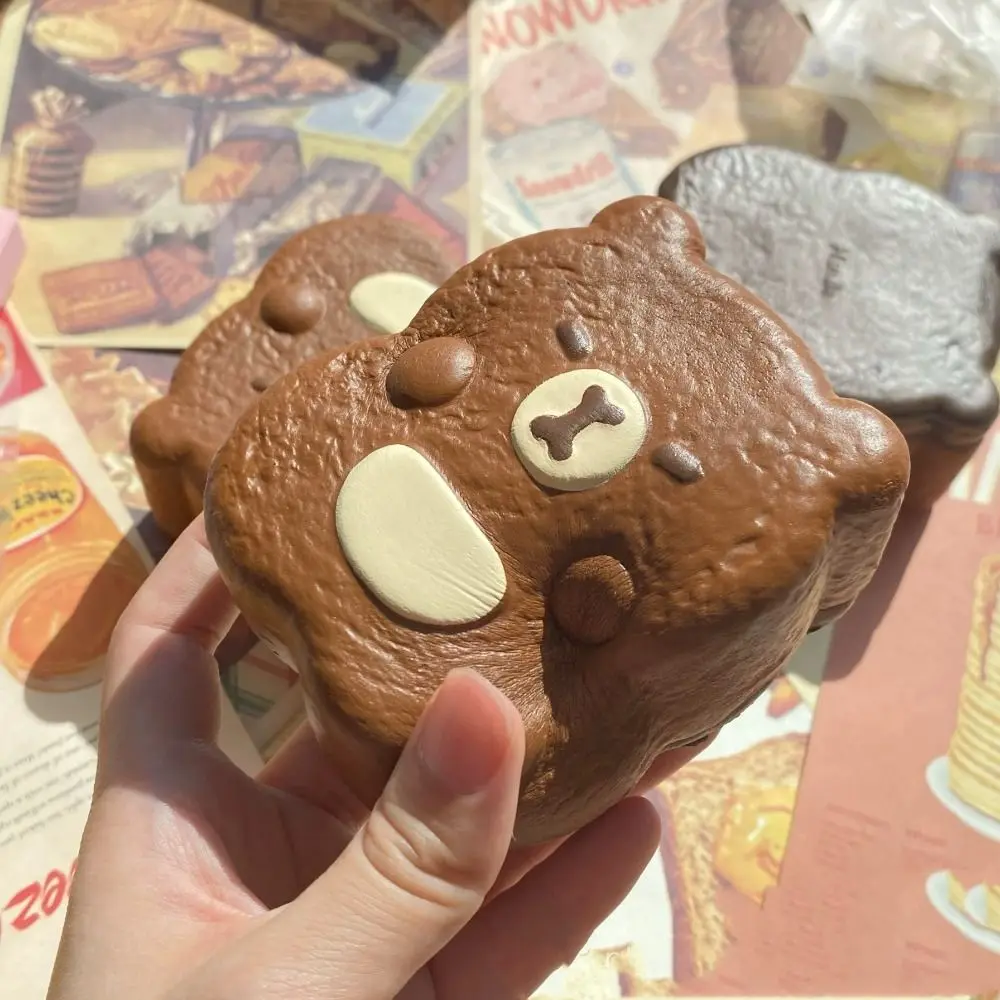 Capybara Cookie Vent Squeezing Toys Chocolate Slow Rebound Cute Animal Pinch Toy Interesting Relaxed Cartoon Pinch Toy Children