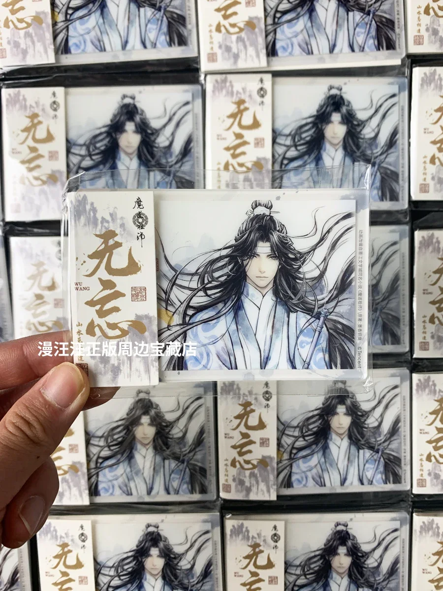 Anime Grandmaster of Demonic Cultivation LanWangJi Cosplay Acrylic Standing sign Instant camera Ornament Desktop Background