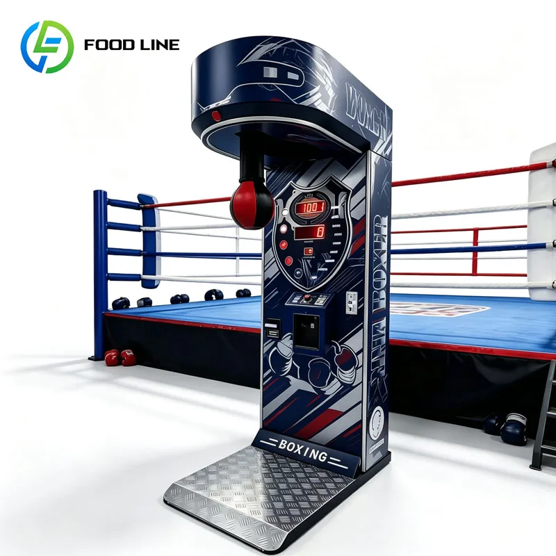 Boxing Machine Punch Power Tester Arcade Game Punching Bag for Bar Gym Game Room Customized