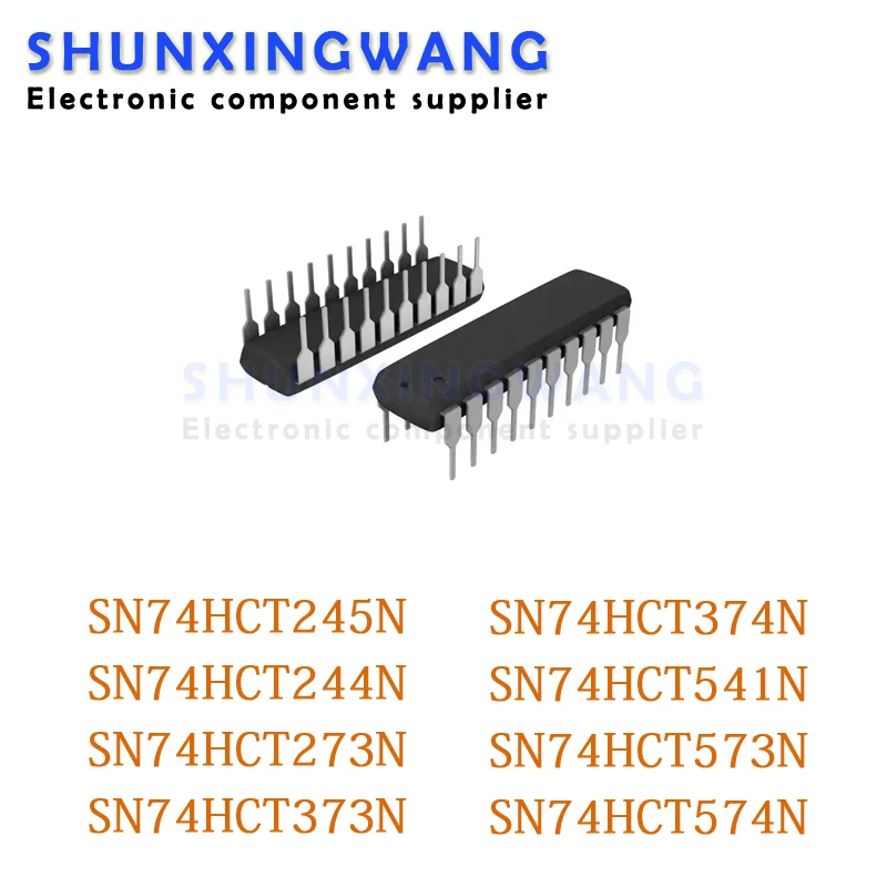 10PCS SN74HCT245N 74HCT245 74HCT245N DIP-20 SN74HCT244N SN74HCT273N SN74HCT373N SN74HCT374N SN74HCT541N SN74HCT573N SN74HCT574N