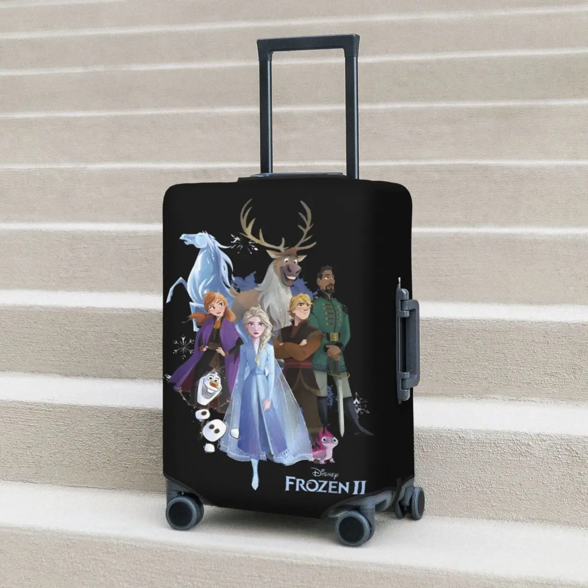 Frozen 2 Suitcase Cover Practical Business Protector Luggage Case Flight