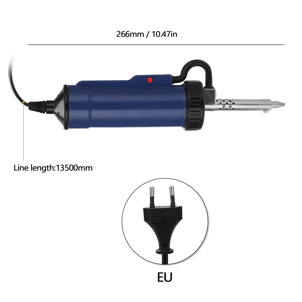 Imagem -06 - Solda Elétrica Automática a Vácuo Dispositivo de Sucção Desoldering Portátil Chip Motherboard Sucker com Bicos Plug ue 50hz