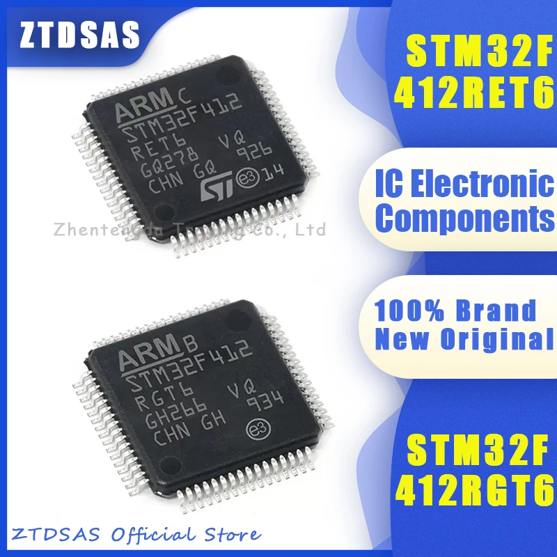 

STM32F412RET6 STM32F412RGT6 STM32F412VGT6 STM32F412VG STM32F412RG STM32F412RE STM32F412 STM32F STM32 STM IC MCU LQFP-64