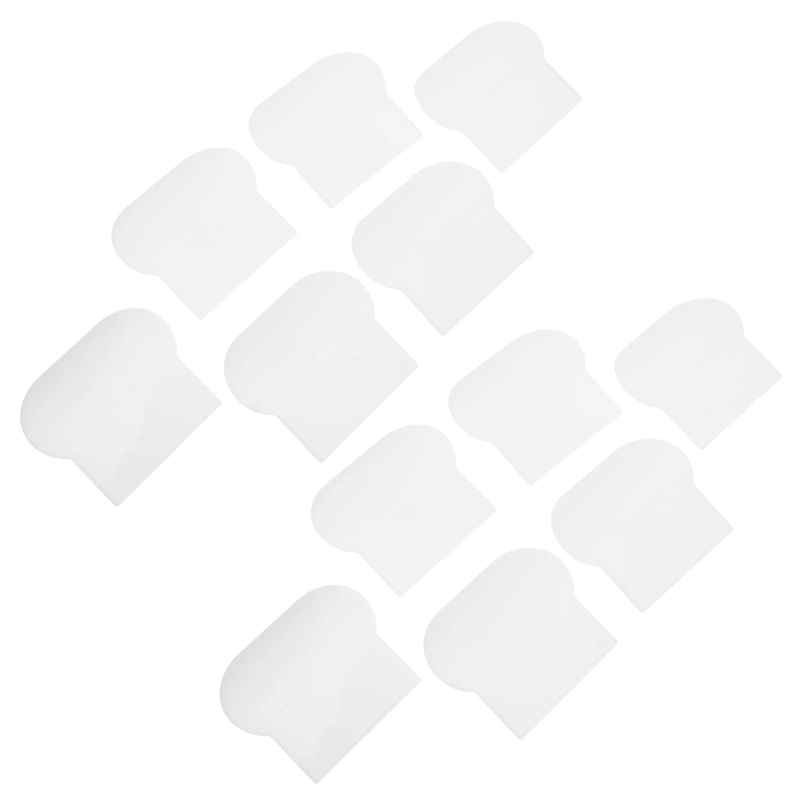 

12Pcs Toilet Seat Lifters Handle Self Adhesive White Touchless Toilet Lid Lifter Tool for Hotel Office Home Bathroom