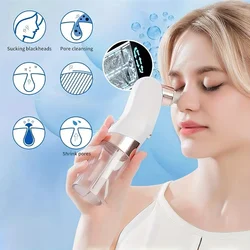 Blackhead Remover Pore Vacuum,Water Circulation Pore Vacuum Cleaner Extractor Tools With 6 Suction Heads, 3 Gears Adjustable