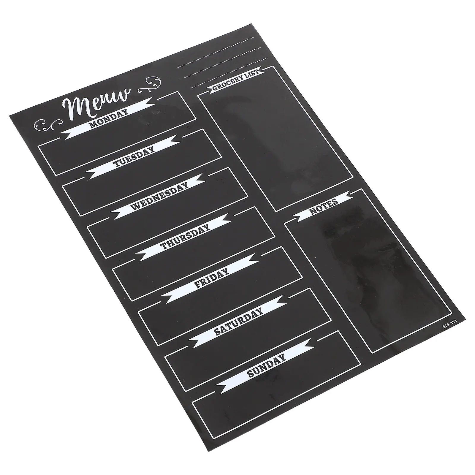 Magnetic Blackboard Sheet Kitchen Fridge Sticker Board Dry Erase Refrigerator Sticky Boards Reusable Writable