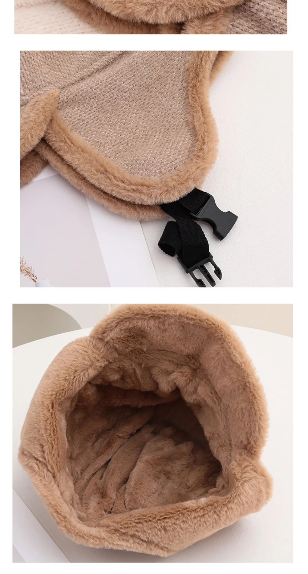 HT5022 Russische Hut Neue Dicke Warme Winter Htas für Männer Frauen Fleece Gefüttert Reit Hut Männlich Weiblich Schnee Ski Earflap Cap Bomber Hut – Detail 12
