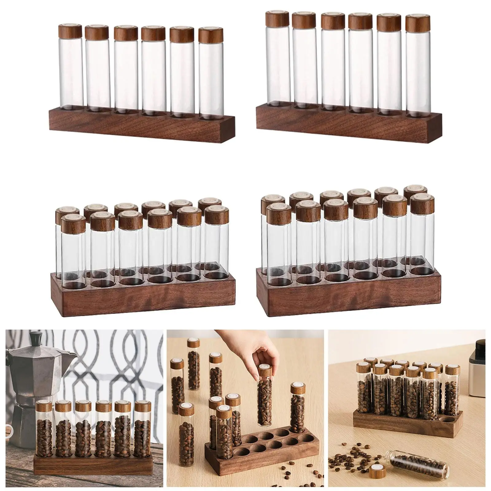 Coffee Cellar Tubes Coffee Beans Storage Containers for Coffee Shop Cafe