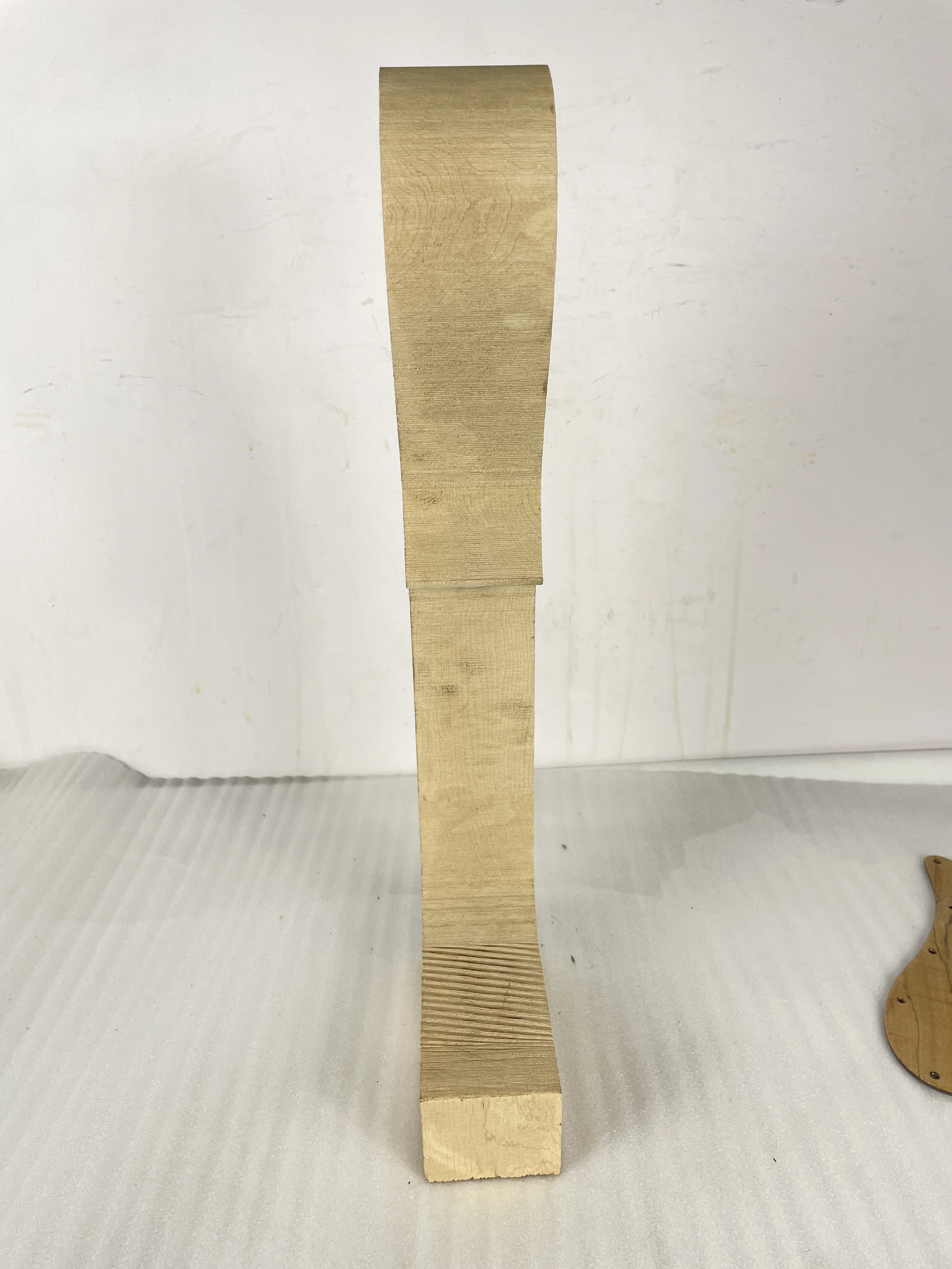 AAA quality maple cello neck, original DIY parts, used to make cello neck materials