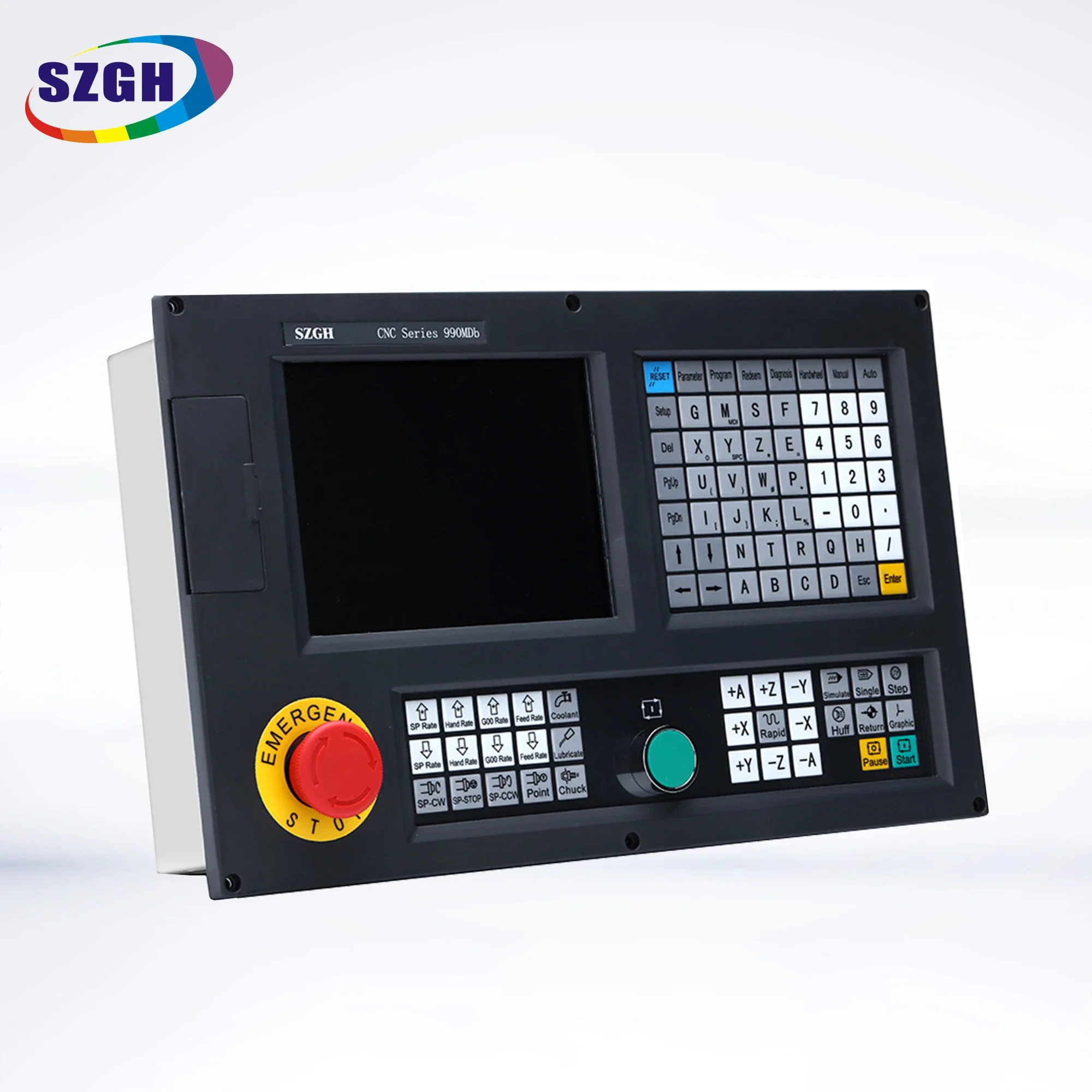 MSHigh Quality 4 Axis Controller for Cnc Milling Machine Mini VMC Control Board Plc Programming USB Panel