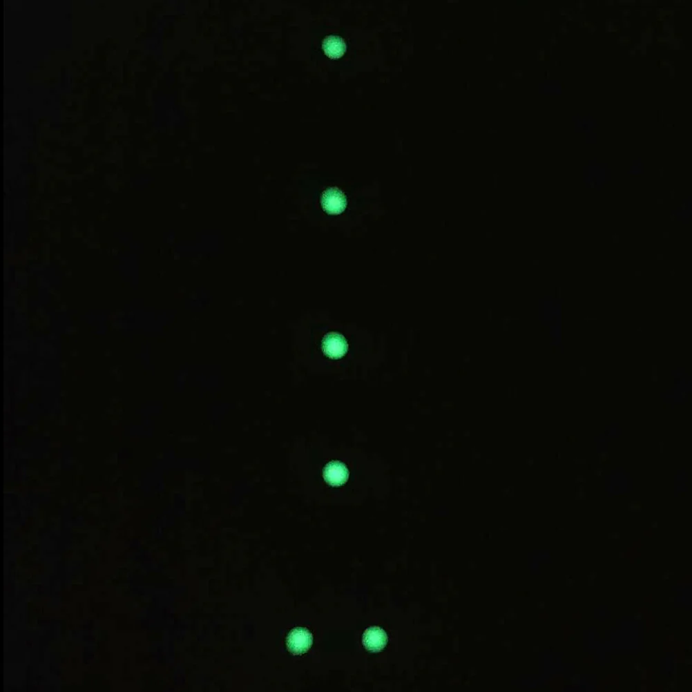 100 Pcs Guitar Dot Inlays Fingerboard Dots Fret Markers Luminous Mosaic Fretboard for Guitar Ukulele Bass Banjo Mandolin Decor