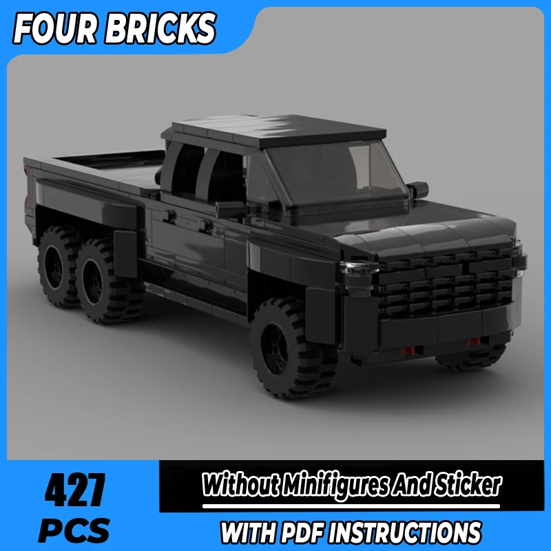

Moc Building Blocks Off-road vehicle Goliath 6x6 Technology Modular Bricks Model Gifts Christmas Toys DIY Sets Assembly