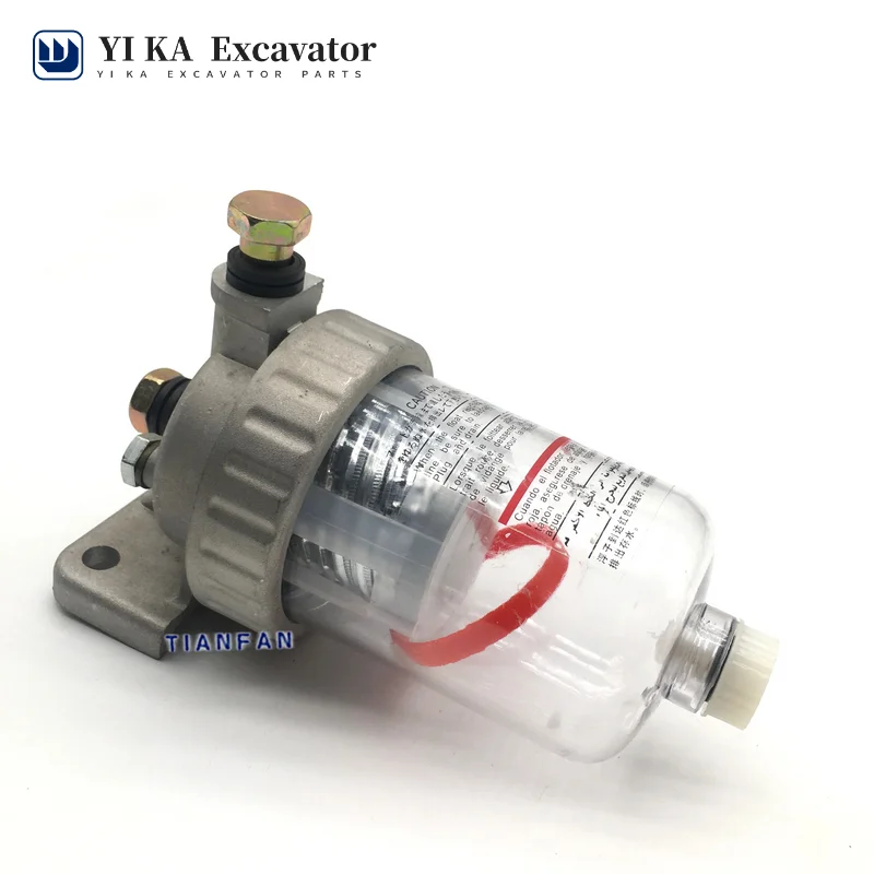 Excavator accessories Komatsu PC120/200-3/5/6 excavator oil-water separator assembly diesel filter