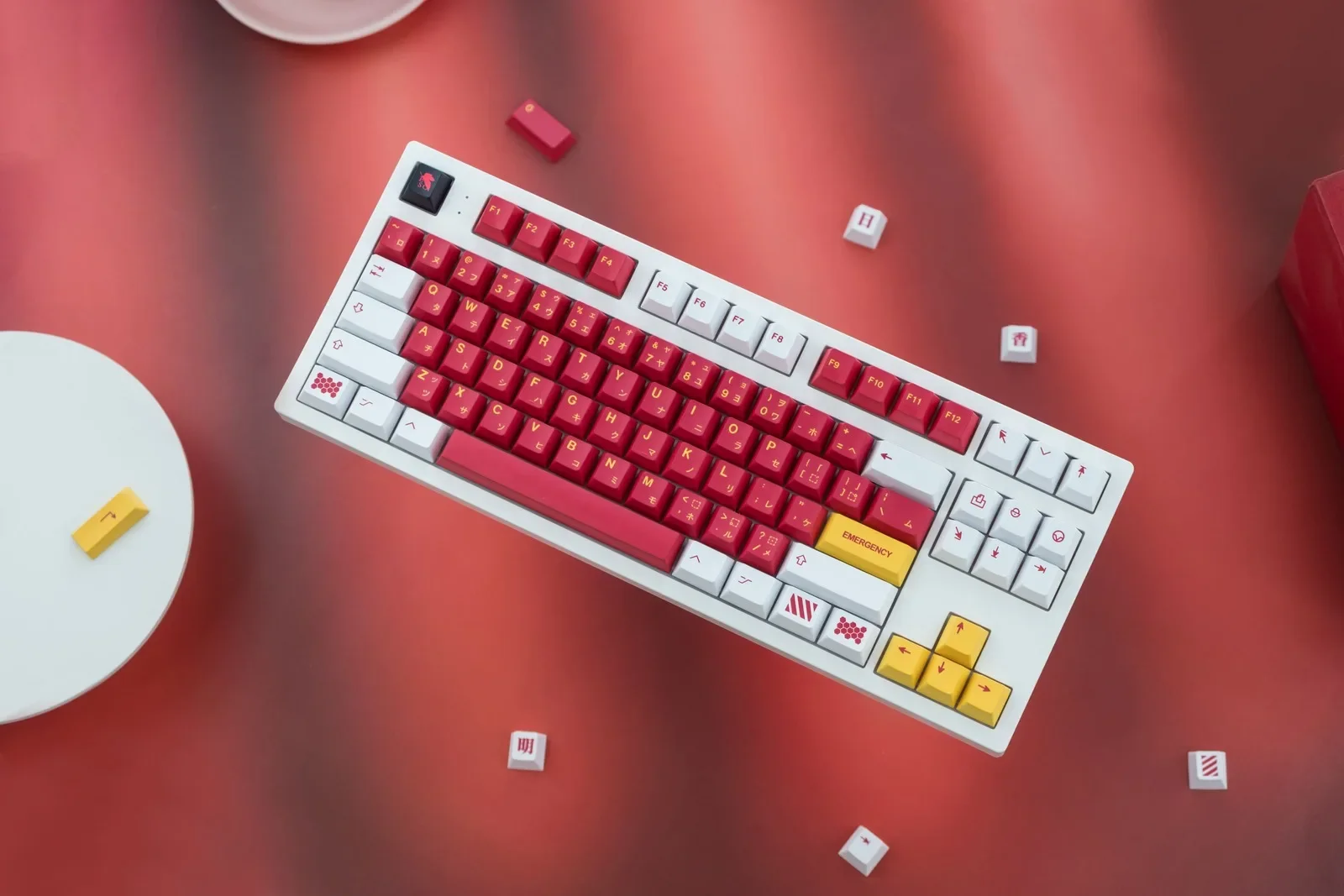 Imagem -06 - Eva Ngelion02 Modo de Produção Pbt Keycap 129 Teclas Cereja Perfil Dye-sub Personalizado Gmk Keycaps para Teclado Mecânico