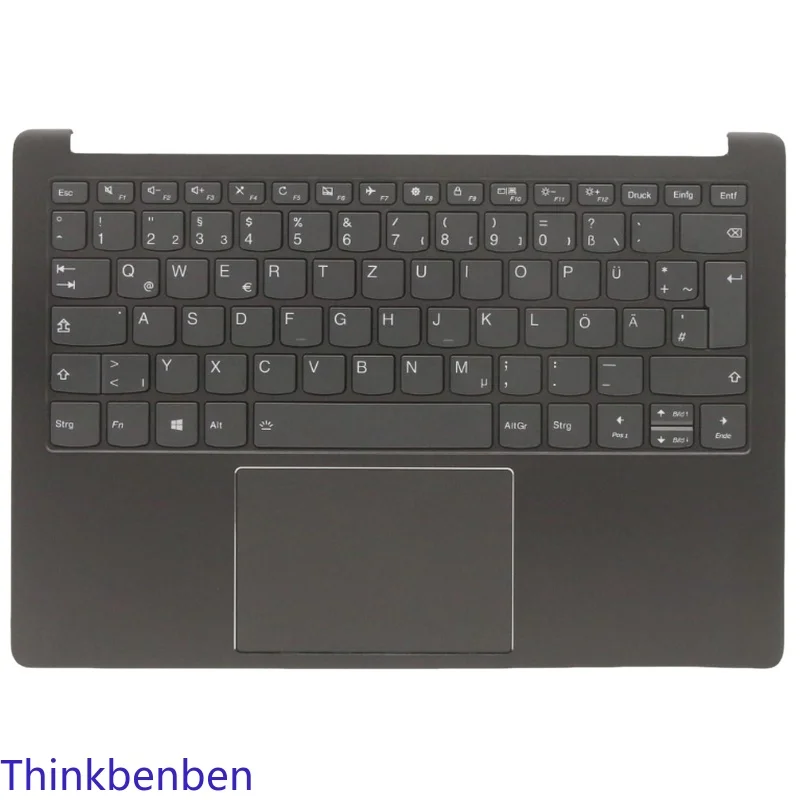 DE German Iron Grey Keyboard Upper Case Palmrest Shell Cover For Lenovo S540 13 13IML 13API 13ARE 13ITL Laptop 5CB0Z27867
