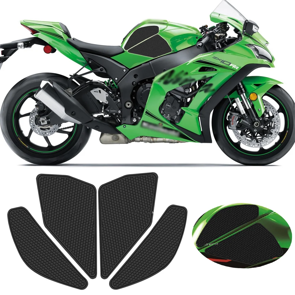 

For ZX-10R ZX10R ZX 10R 2011-2019 Motorcycle Fuel Gas Tank Pad Anti Slip Protector Stickers Knee Grip Decals