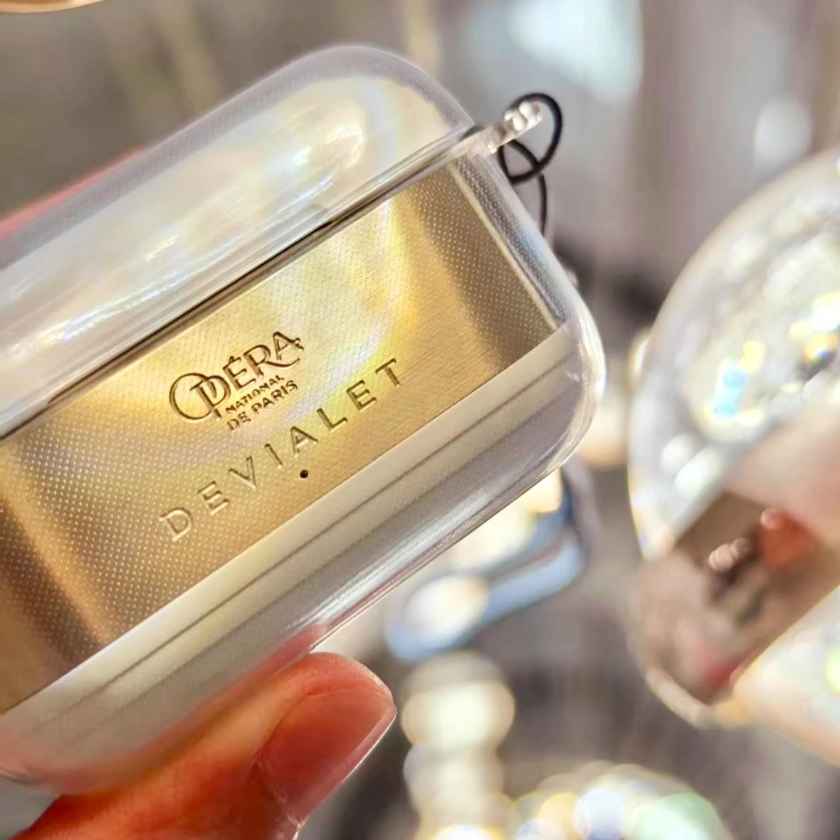 لـ Devialet Gemini II حافظة واقية شفافة وشفافة من مادة TPU تغطي سماعة أذن بلوتوث محمولة #6